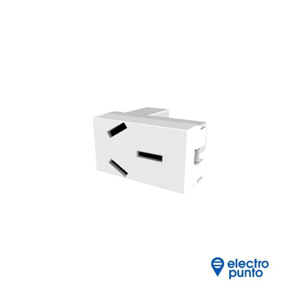MOD. TOMACORRIENTE 2P+T 20A PLATINUM - JELUZ