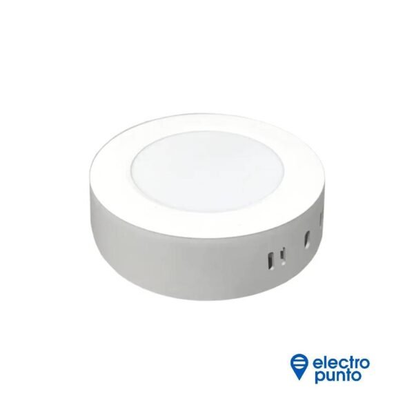 PANEL LED REDONDO PARA APLICAR 6W - KING