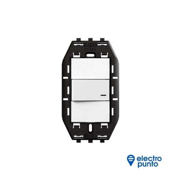 PLATINUM ARMADO SIN TAPA 1 INTERRUPTOR - JELUZ