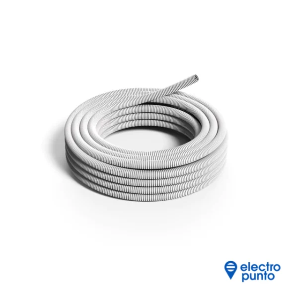 CAÑO CORRUGADO LIVIANO 25mm xROLLO 25mts- SISTELECTRIC