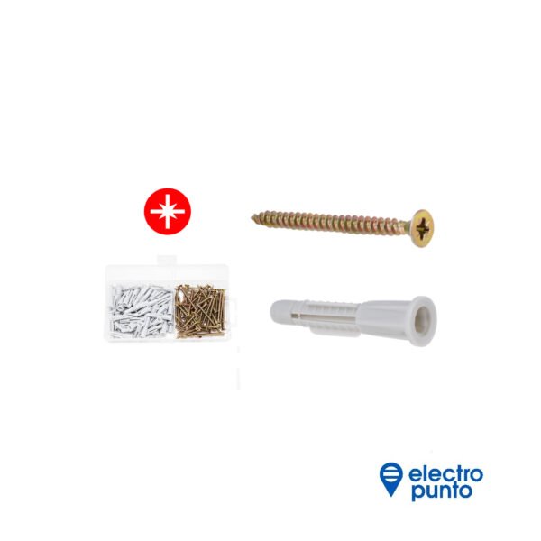 SET TORNILLOS + TARUGO P/ LADRILLO | JADEVER