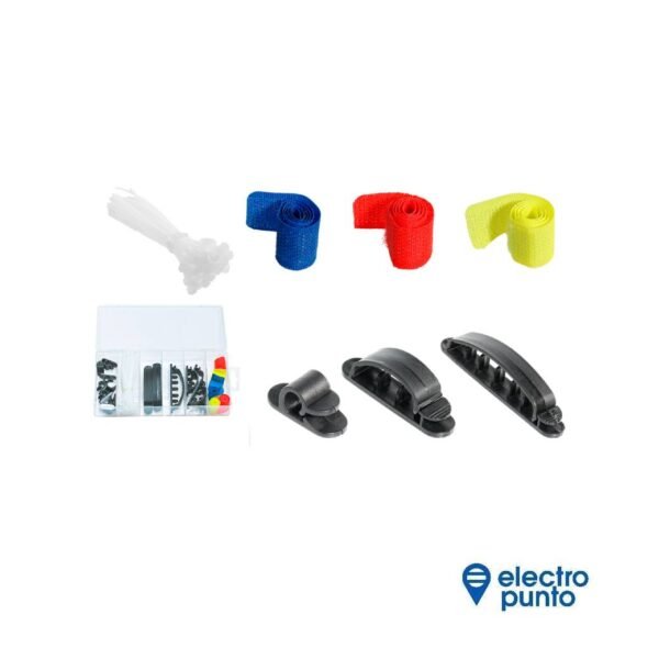 LOTE ORGANIZADOR DE CABLES | JADEVER