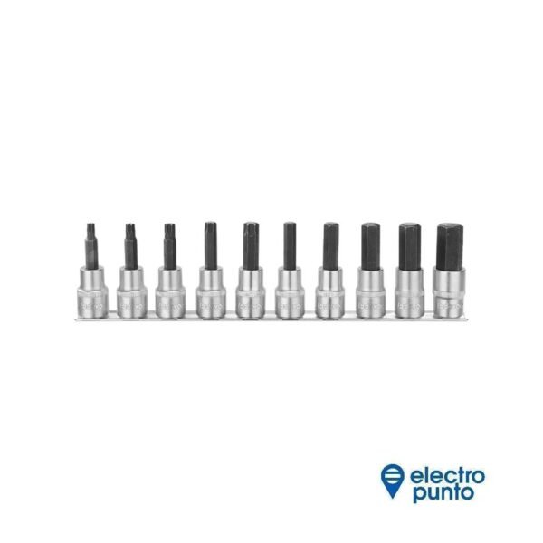 PUNTAS ALLEN Y TORX 10 PIEZAS | JADEVER