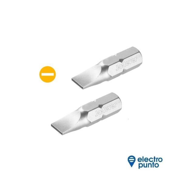 PUNTAS DE DESTORNILLADOR PLANO 25mm | JADEVER