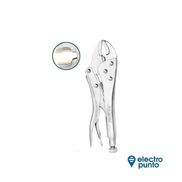 PINZA CON MANDÍBULA CURVA 25cm | JADEVER