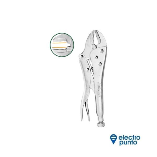 PINZA CON MANDÍBULA RECTA 25cm | JADEVER