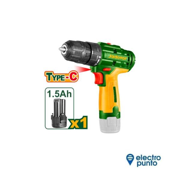 TALADRO INALÁMBRICO 1500rpm | JADEVER