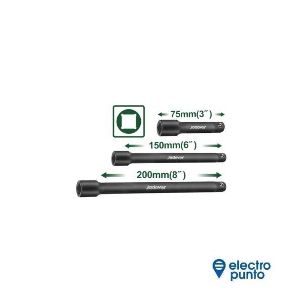 BARRAS DE EXTENSIÓN 7-20cm | JADEVER