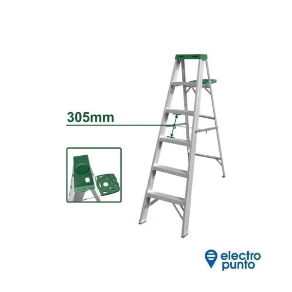 ESCALERA 5+1 NIVELES Y PLATAFORMA | JADEVER