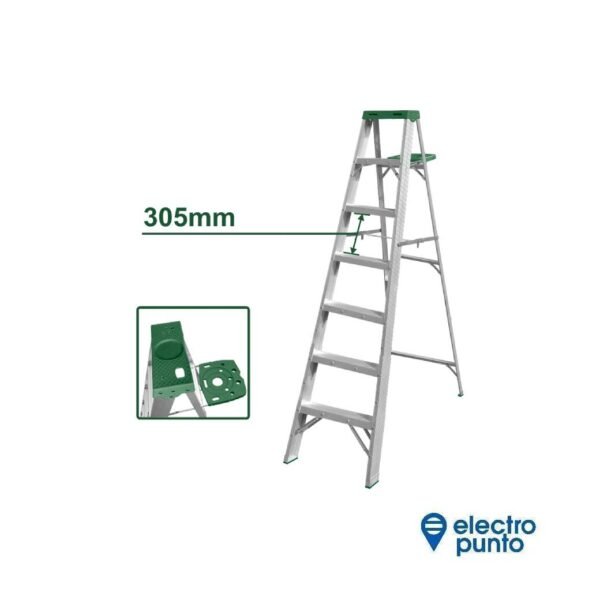 ESCALERA 6+1 NIVELES Y PLATAFORMA | JADEVER