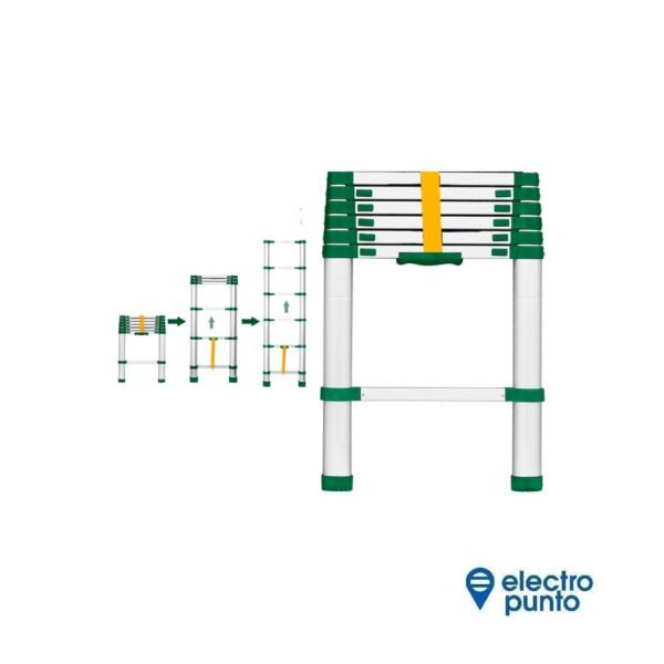 ESCALERA MICROSCÓPICA 6 ESCALONES | JADEVER