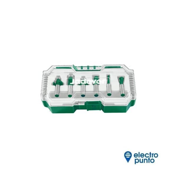 BROCAS DE ENRUTADOR 6mm | JADEVER